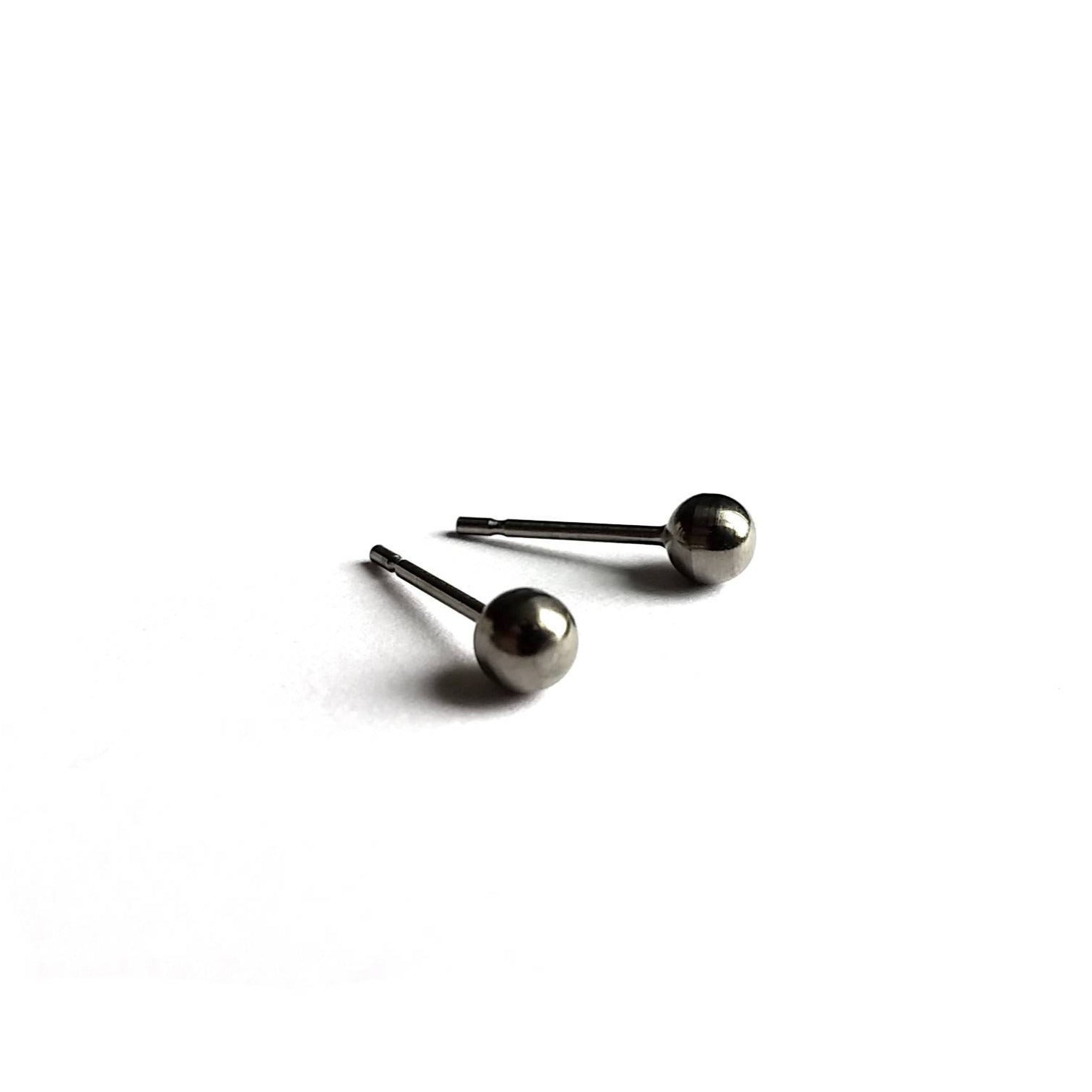 Titanium earring store post