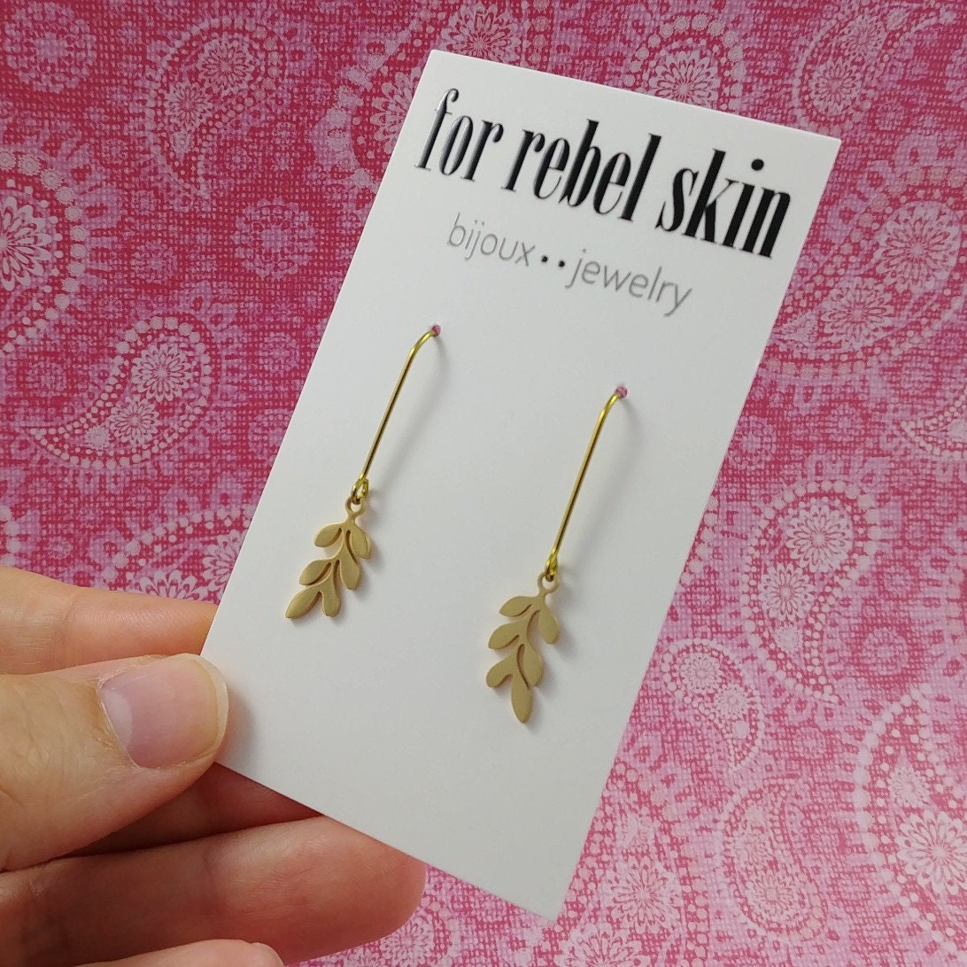 Niobium earrings for sensitive ears store